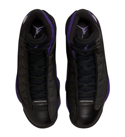 Nike Men's Air Jordan 13 Retro Sneaker Black/White-court Purple