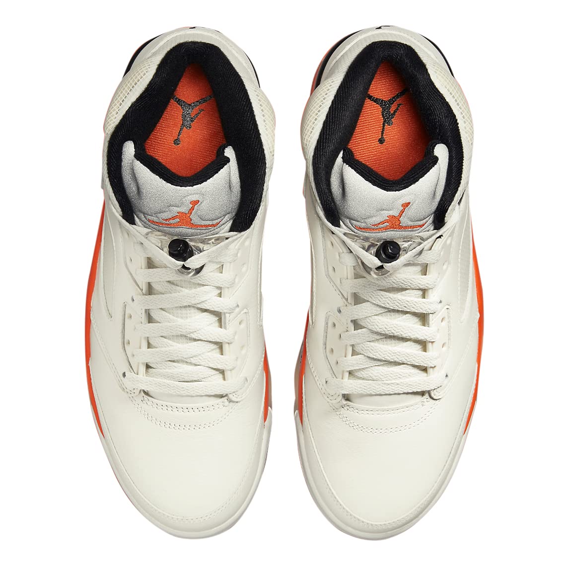Nike Air Jordan 5 Retro Se Mens Basketball Trainers Sneakers Shoes White/Orange
