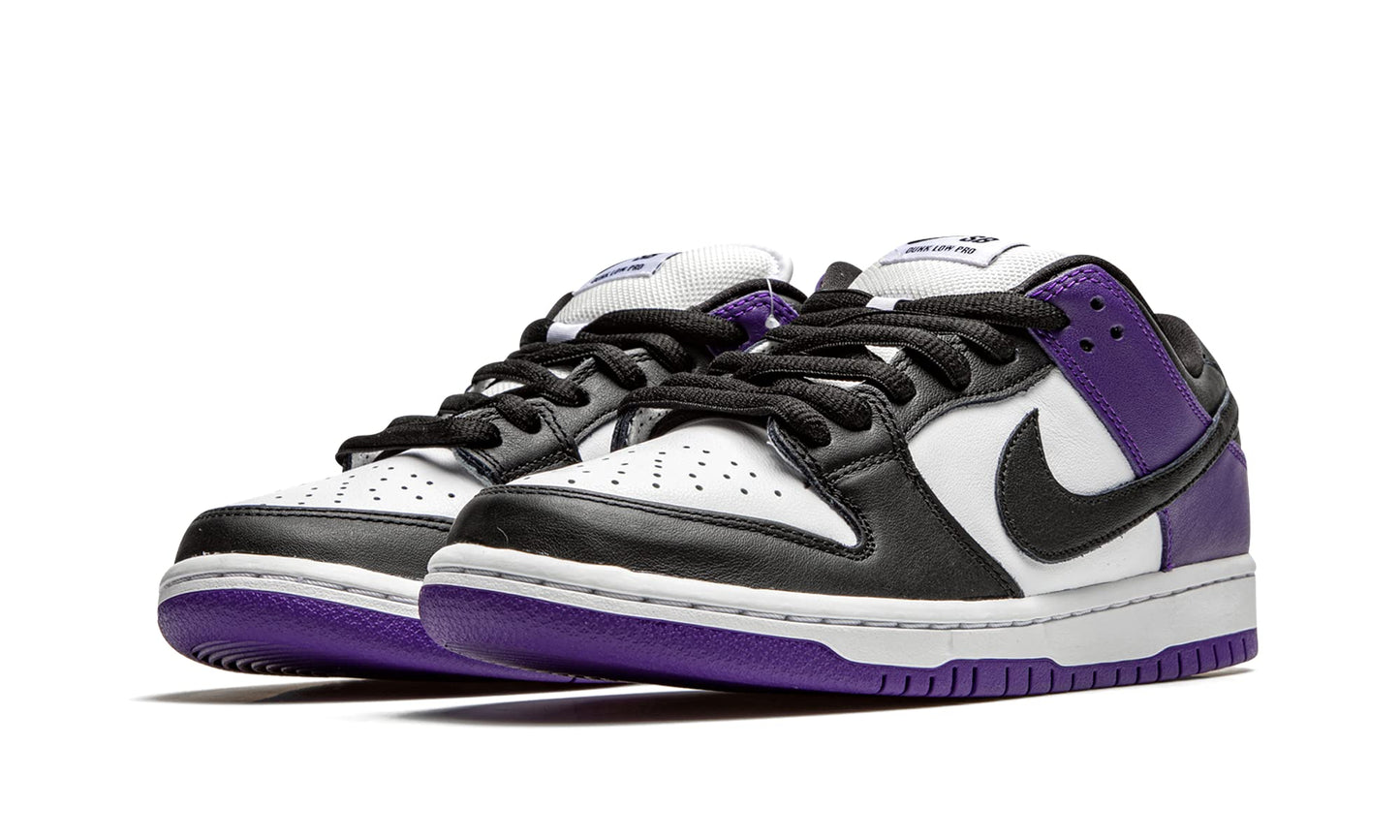 Nike Men's SB Dunk Low Pro Skate Shoes Purple
