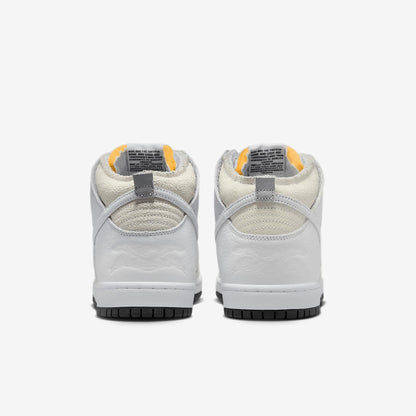 Nike SB Dunk High X Antihero, white/white-black