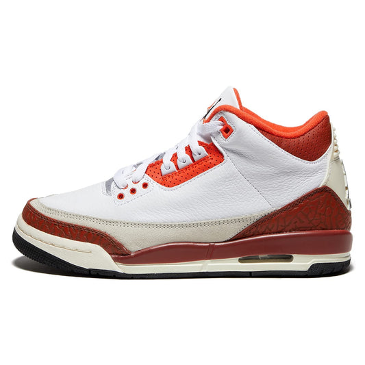 Jordan Boy's Air 3 Retro SE  White/Black/Mars Stone/Team Orange