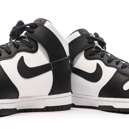 Nike Mens Dunk High Retro White Black Total Orange
