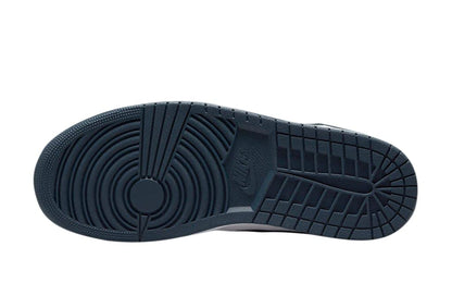 Nike Men's Air Jordan 1 Mid Sneaker, Armory Navy/White/Black