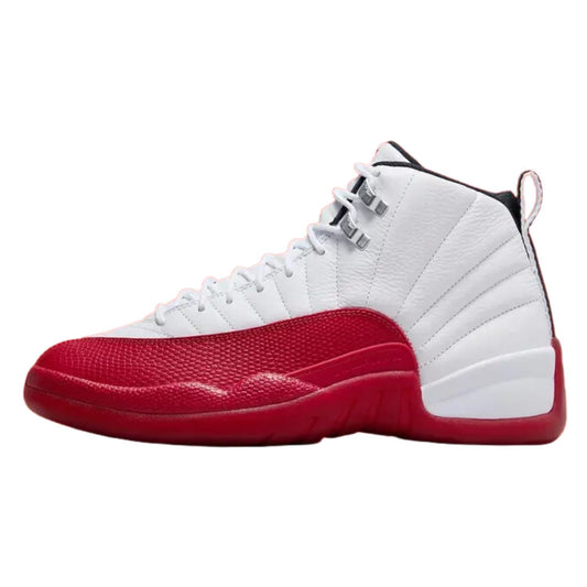 Jordan Mens Air 12 Retro Cherry 2023" - White/Black-Varsity Red