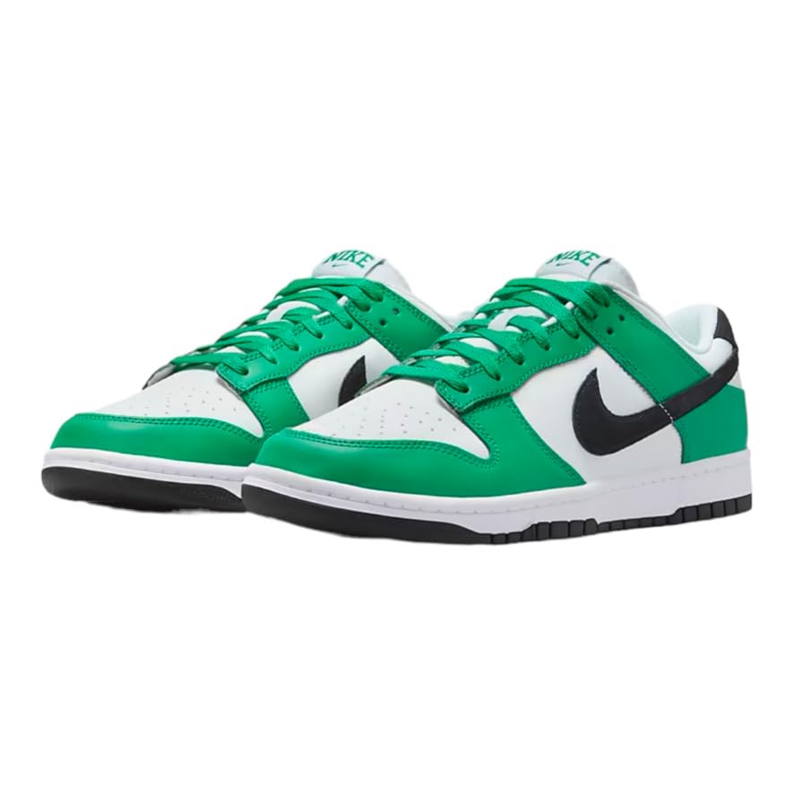 Nike Men's Dunk Low Sneaker Stadium Green/Black/White