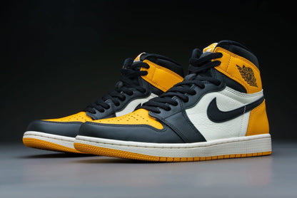 Jordan Mens Air 1 High OG 555088 711 Taxi - Size 10