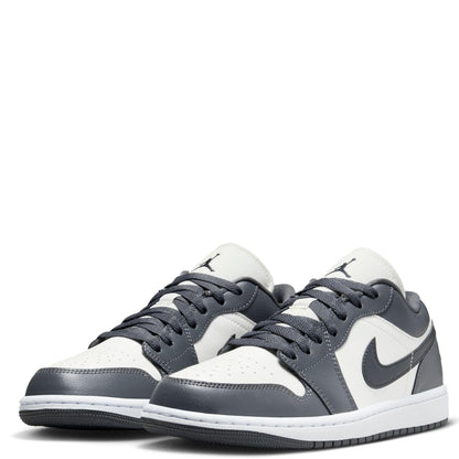 Nike Women's Jordan 1 Low Sail/Off Noir-Dark Grey-White