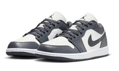 Nike Women's Jordan 1 Low Sail/Off Noir-Dark Grey-White