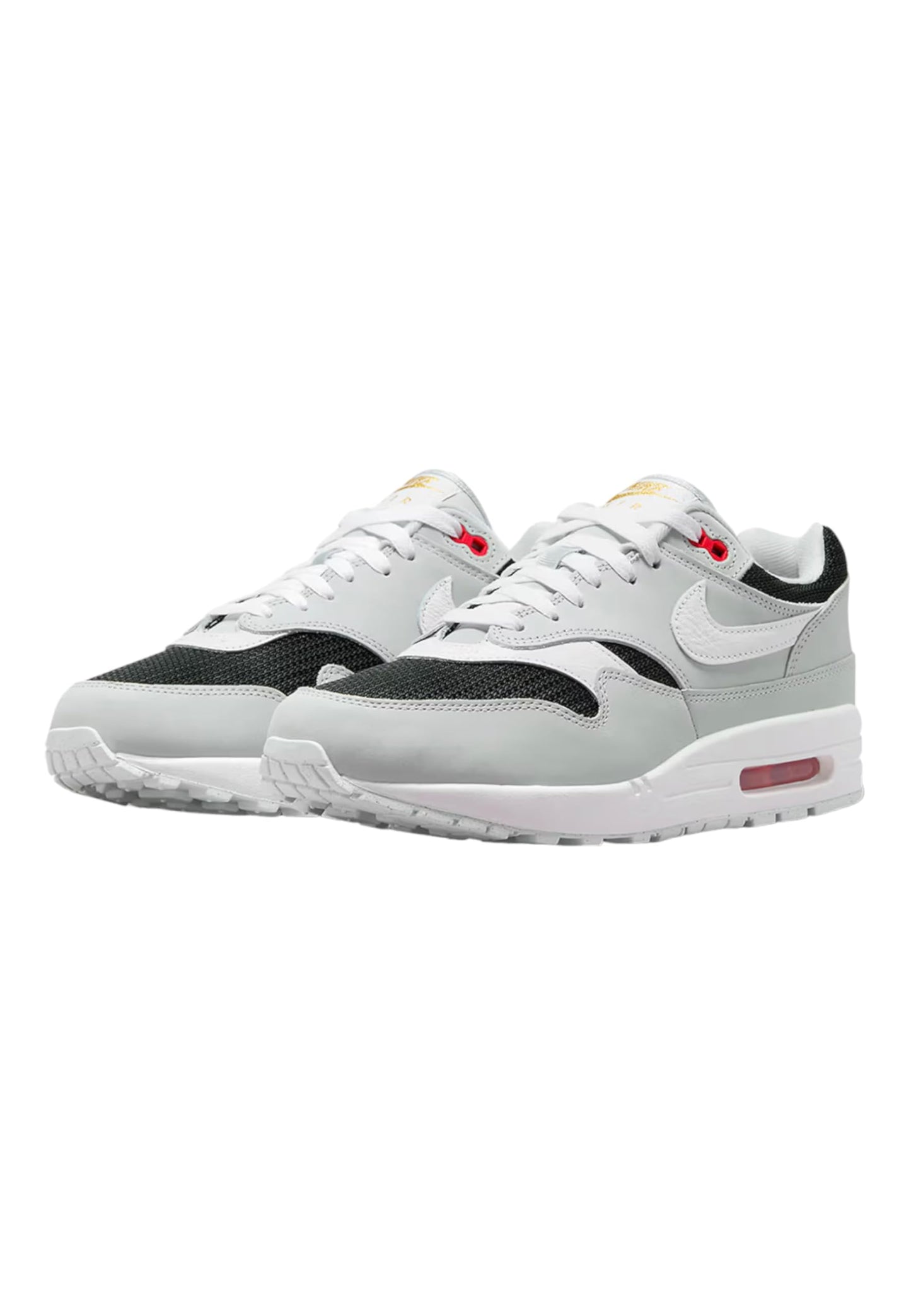 Air Max 1 PRM Nike - White, Black, Sport Red