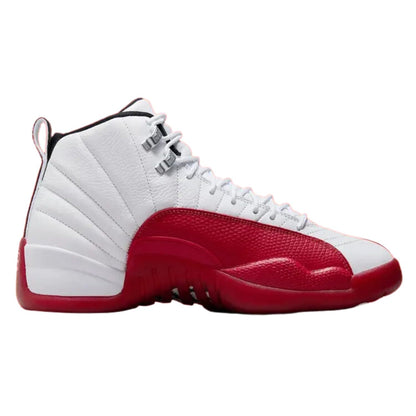 Jordan Mens Air 12 Retro Cherry 2023" - White/Black-Varsity Red
