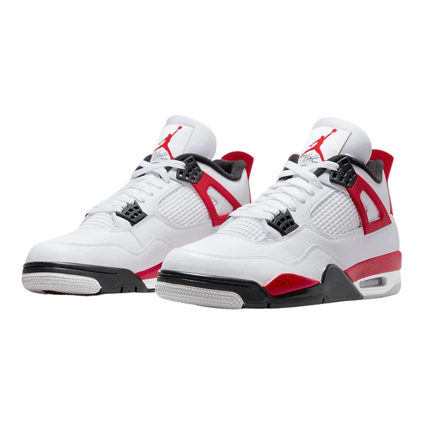 Nike Men's Air Jordan 4 Retro Sneaker White/Fire Red-black Cement