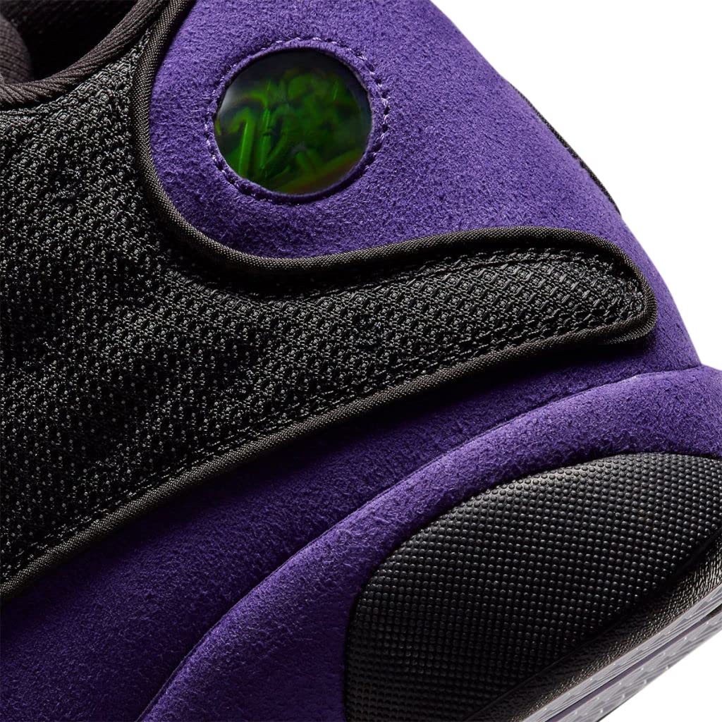 Nike Men's Air Jordan 13 Retro Sneaker Black/White-court Purple