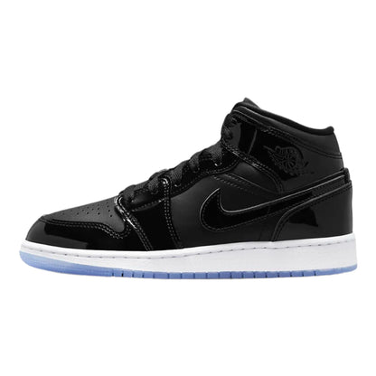 Nike Kid's Air Jordan 1 Mid Sneaker Black/Dark Concord/White