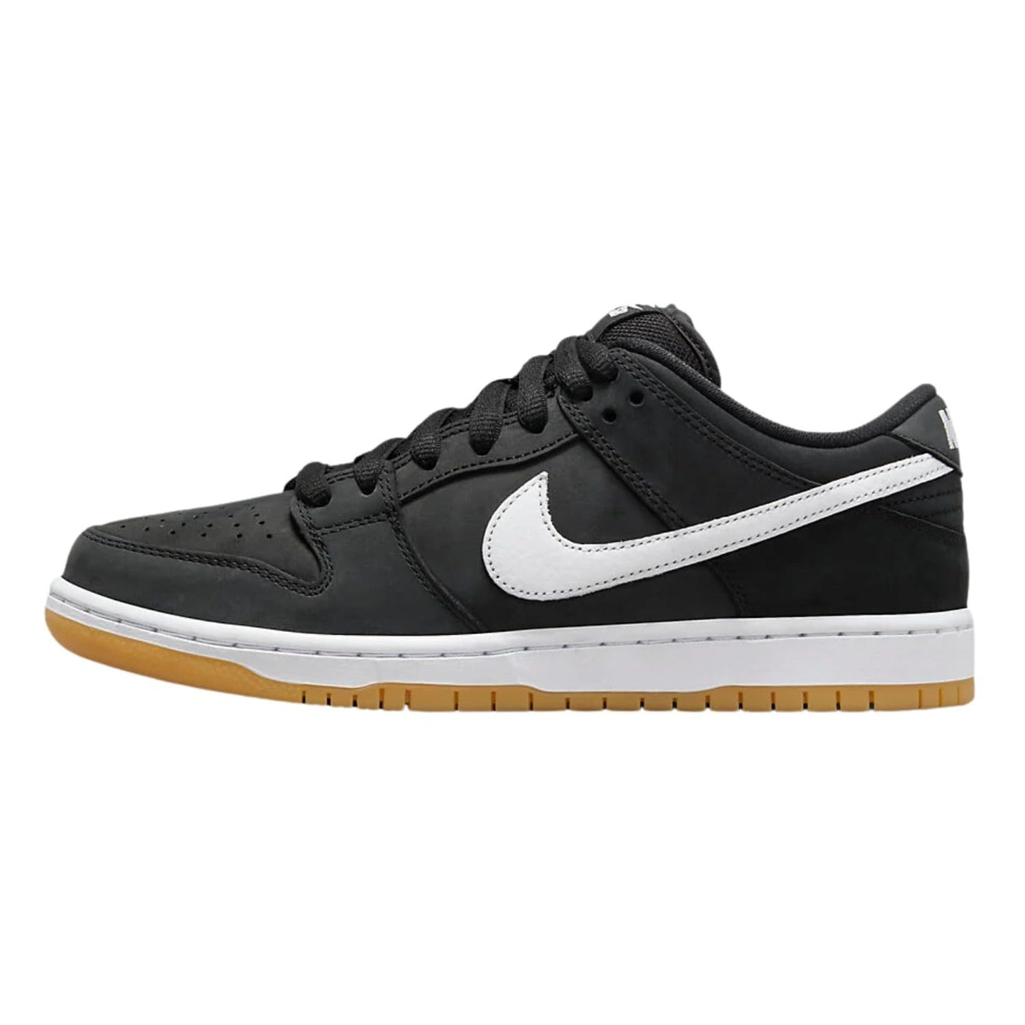 Nike Men's SB Dunk Low Pro Skate Shoes Black and White