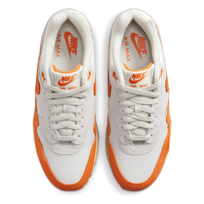 Nike Women's Air Max 1 Shoes Light Bone Magma Orange Neutral Grey