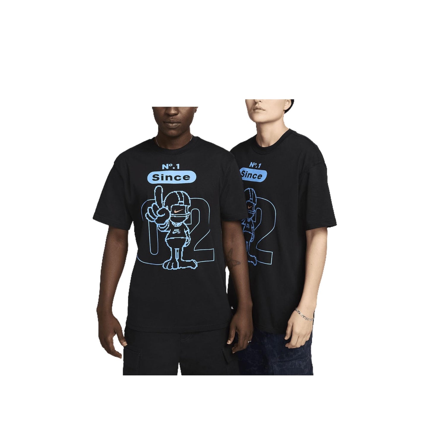 Nike SB Skate T-Shirt (Black, FV3498-010) Size Small