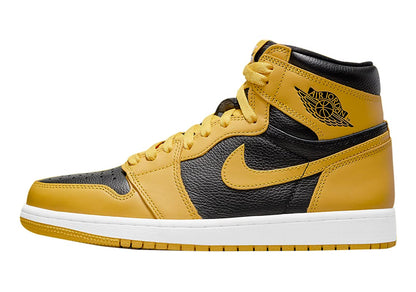Nike Men's Air Jordan 1 Retro High OG Sneaker Yellow Black