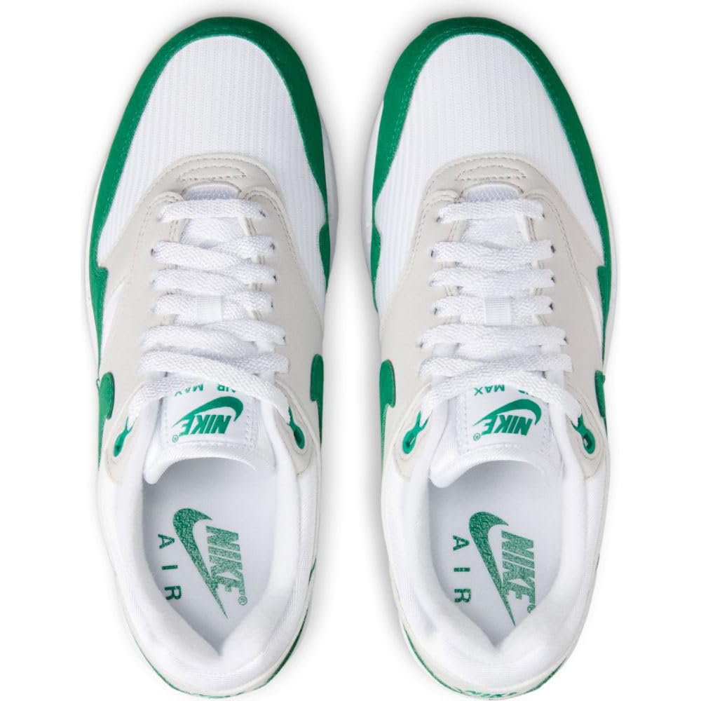 Nike Air Max 1 Women's Shoes (DZ2628-003, Neutral Grey/White/Black/Malachite)
