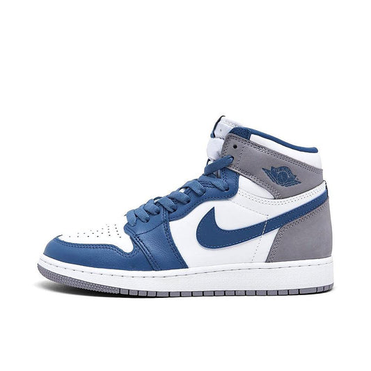 Jordan 1 Retro High OG GS True Blue/White Cement Grey