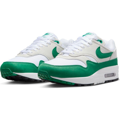 Nike Air Max 1 Women's Shoes (DZ2628-003, Neutral Grey/White/Black/Malachite)