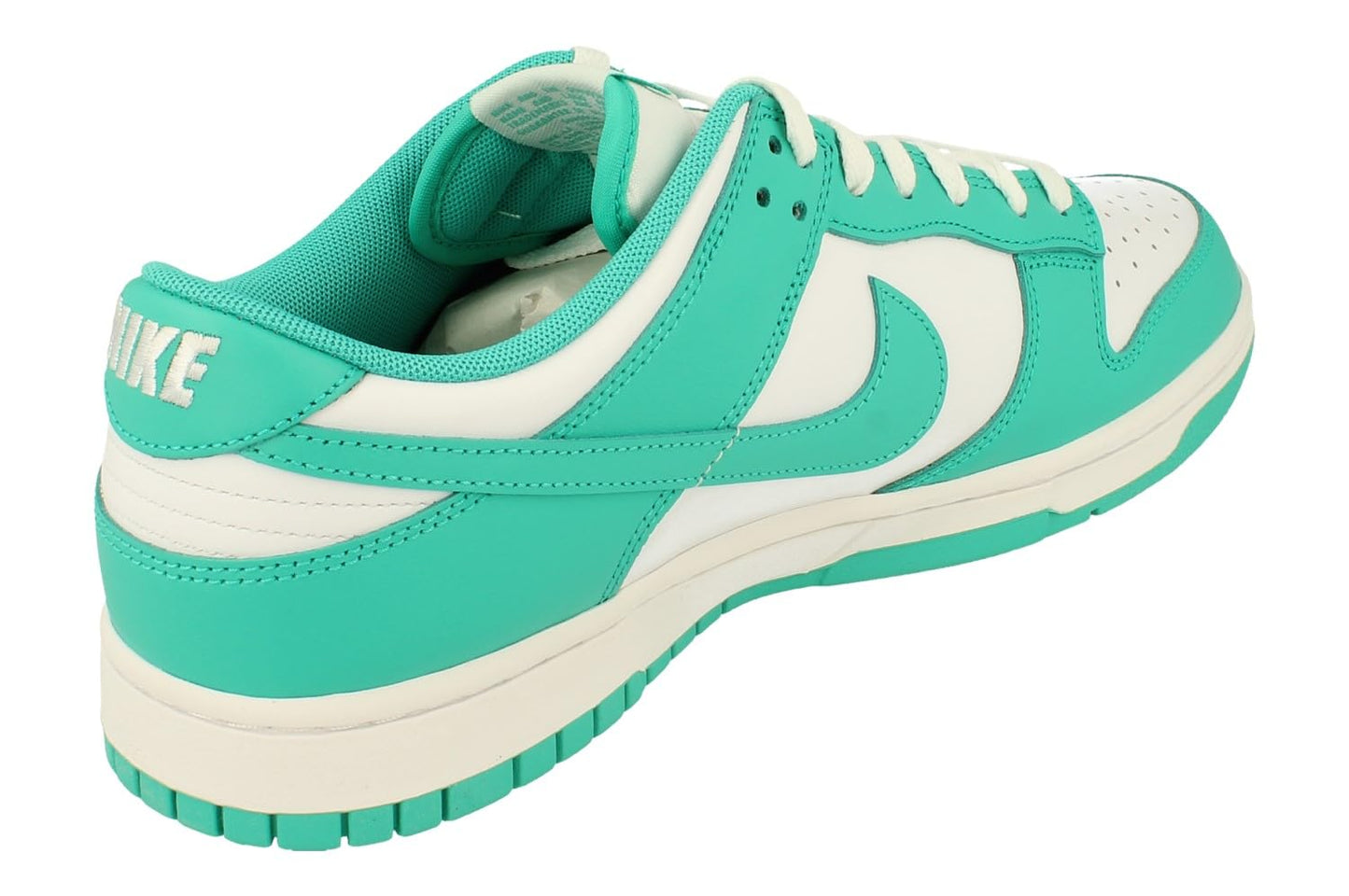 Nike Mens Dunk Low Retro White Turquoise