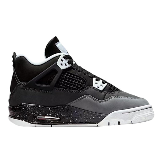 Nike Kid's Air Jordan 4 Retro Sneaker Black/White-anthracite-black