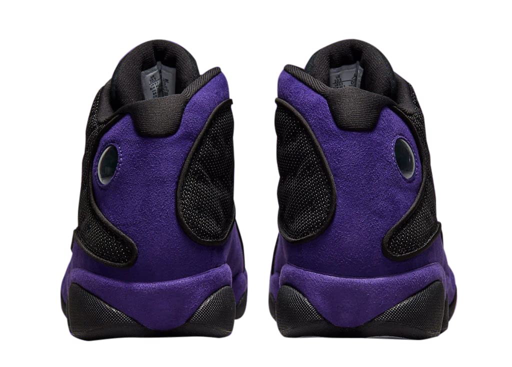 Nike Men's Air Jordan 13 Retro Sneaker Black/White-court Purple