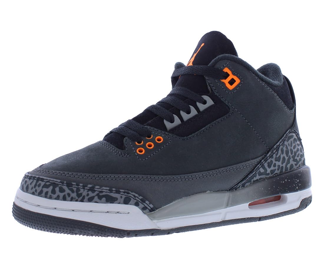 Retro Jordan 3 GS - Night Stadium, Total Orange, Black by Nike