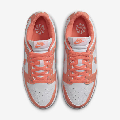 Nike Women's Dunk Low Next Nature Sneaker White/Light Wild Mango