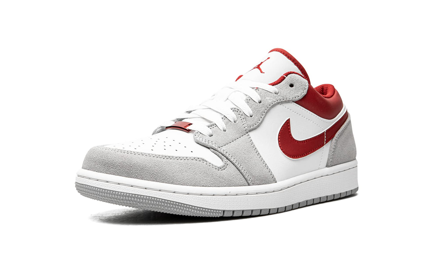 Jordan Mens AIR Jordan 1 Low SE DC6991 016 White/Grey/Red
