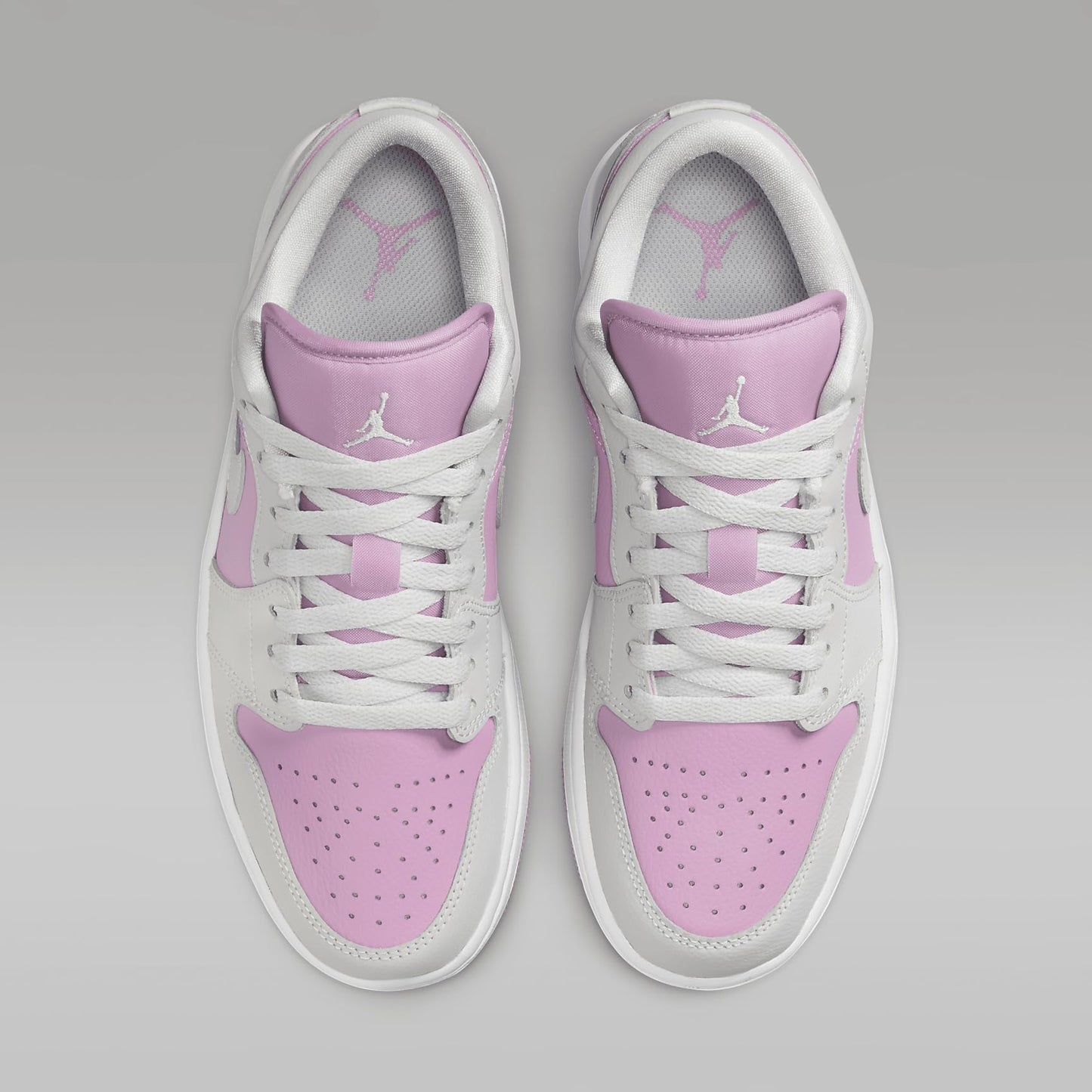 Air Jordan 1 Low Women's Shoes (DC0774-510, Orchid/White/Neutral Grey) Size 11.5