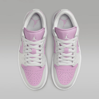 Air Jordan 1 Low Women's Shoes (DC0774-510, Orchid/White/Neutral Grey) Size 11.5