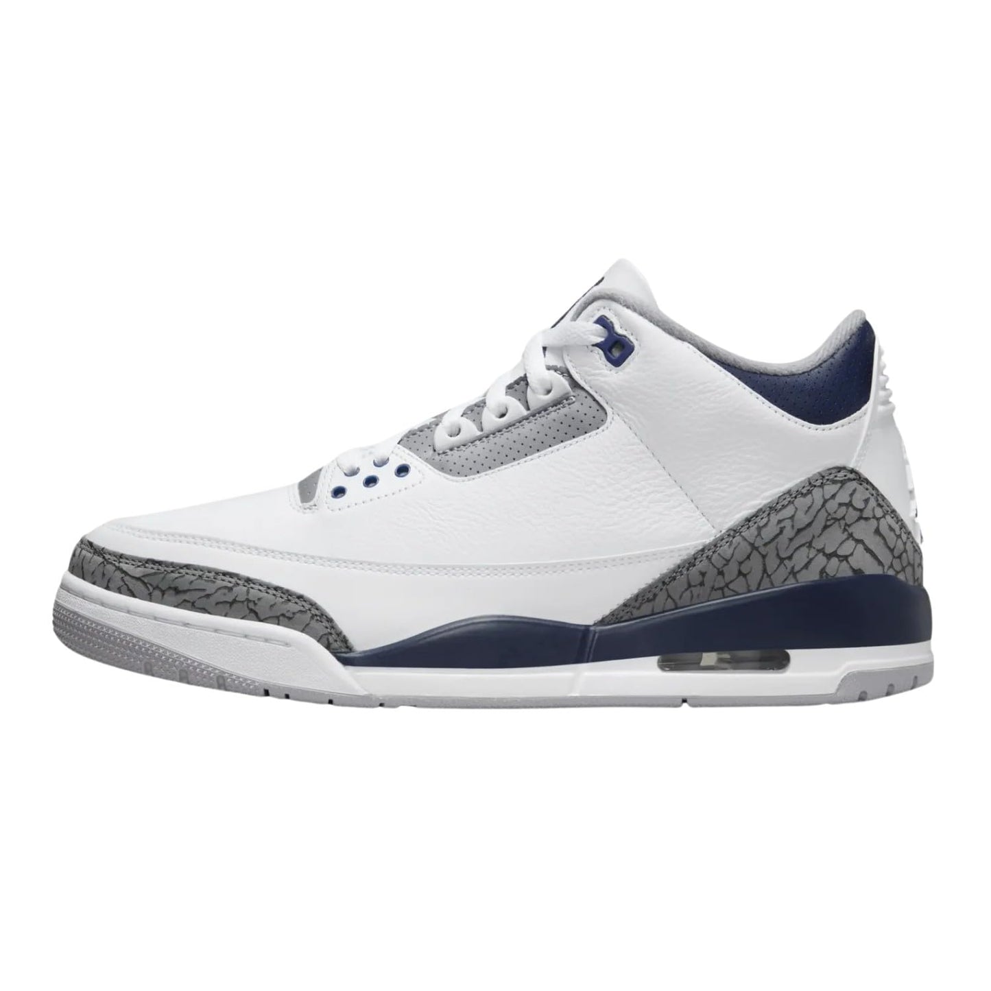 AIR JORDAN 3 Retro Men's Shoes White/Midnight Navy