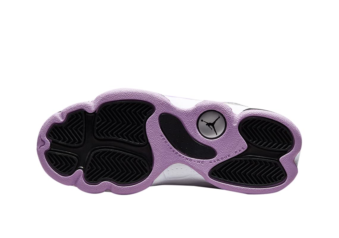Jordan Girl's Air Jordan 13 Retro Black/Court Purple/White
