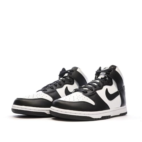 Nike Mens Dunk High Retro White Black Total Orange