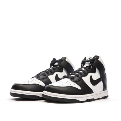 Nike Mens Dunk High Retro White Black Total Orange