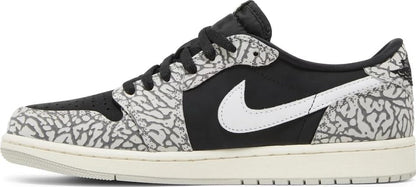 Men's Jordan 1 Retro Low OG Black Cement Blk//Grey/Wht (CZ0790 001)