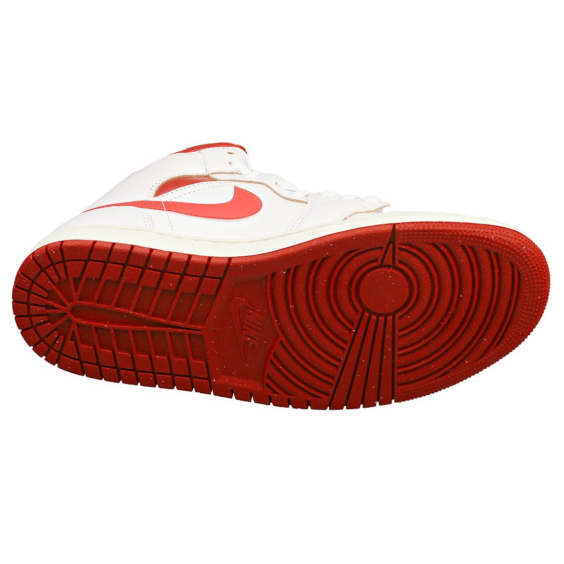 Nike Men's Air Jordan 1 Mid SE Sneaker White Lobster Dune Red Sail 160