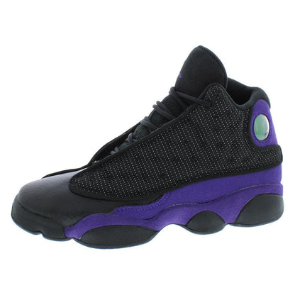 Jordan Girl's Air Jordan 13 Retro Black/Court Purple/White