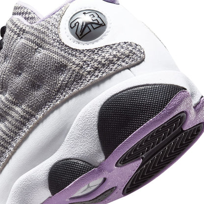 Jordan Girl's Air Jordan 13 Retro Black/Court Purple/White