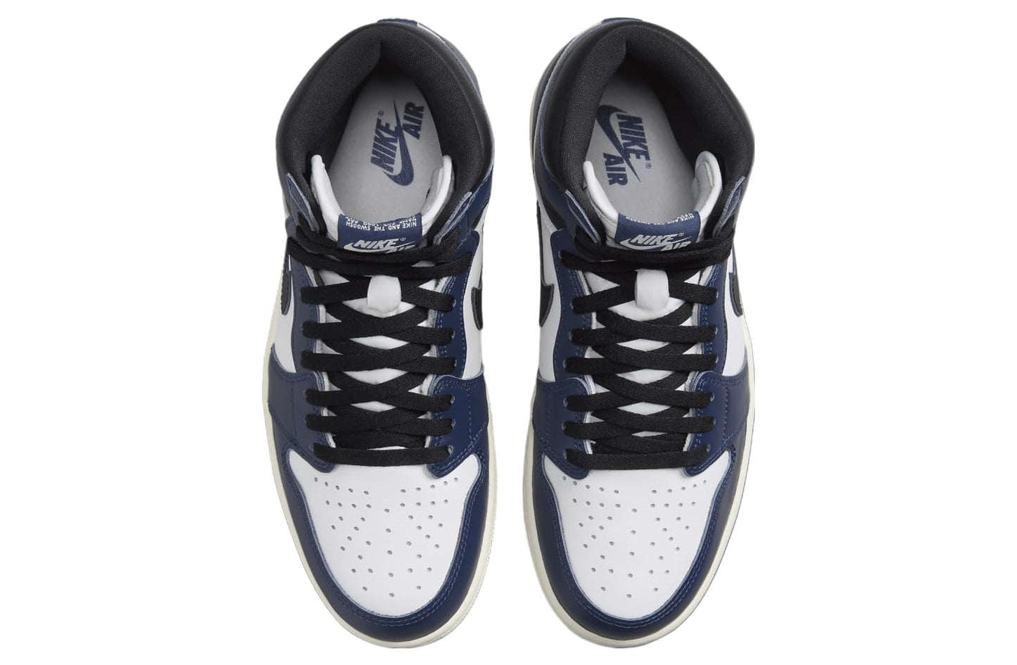 AIR JORDAN 1 Retro High OG Men's Shoes Midnight Navy/White/Sail/Black