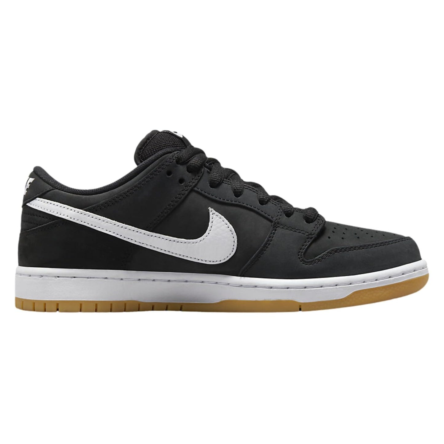 Nike Men's SB Dunk Low Pro Skate Shoes Black and White