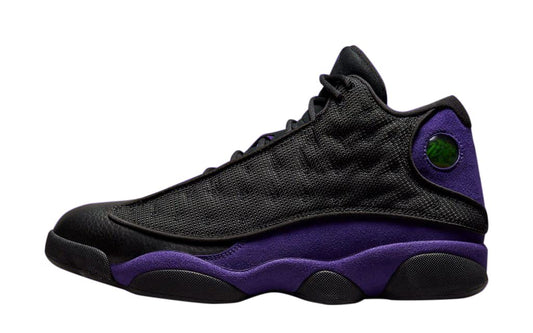 Nike Men's Air Jordan 13 Retro Sneaker Black/White-court Purple