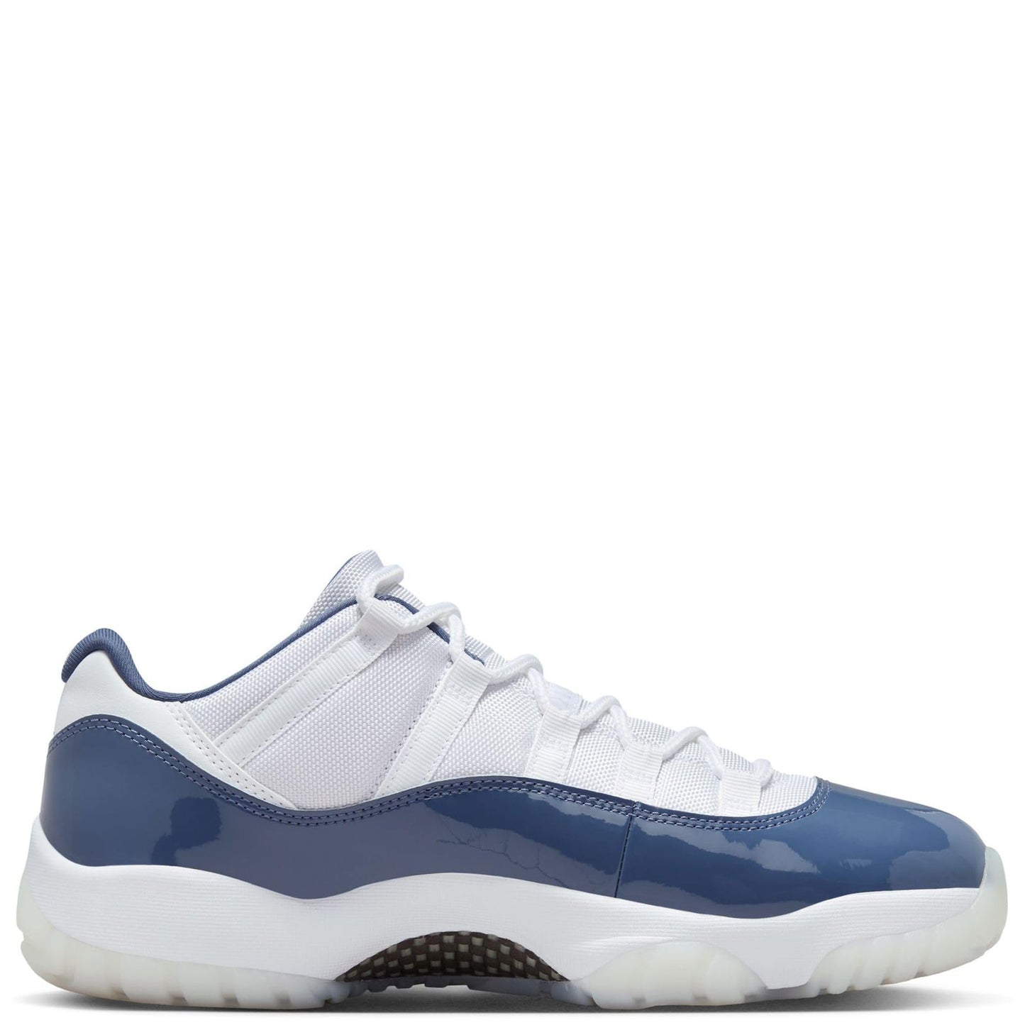 Air Jordan 11 Retro Low Diffused Blue Men's Shoes (FV5104-104, White/Diffused Blue/Football Grey) Size 13