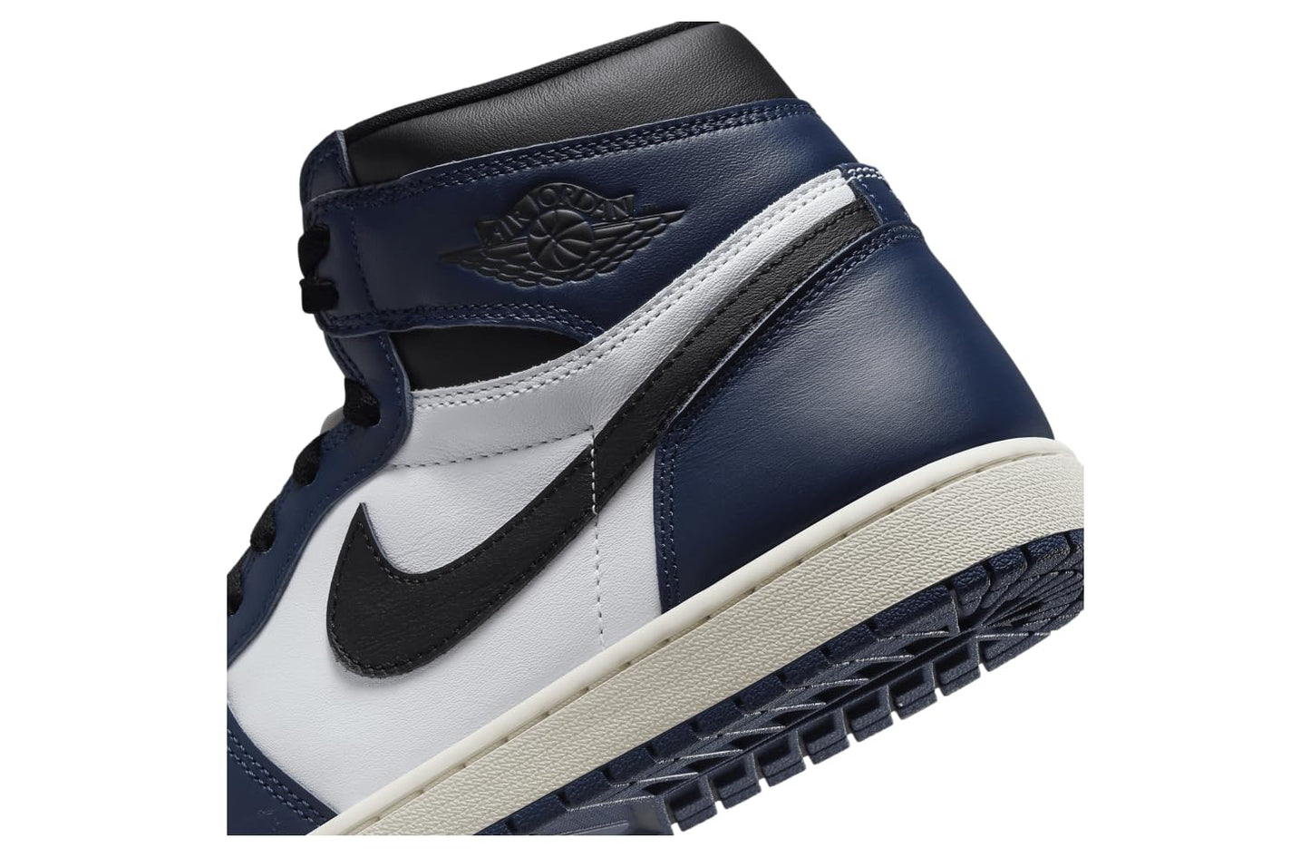 AIR JORDAN 1 Retro High OG Men's Shoes Midnight Navy/White/Sail/Black