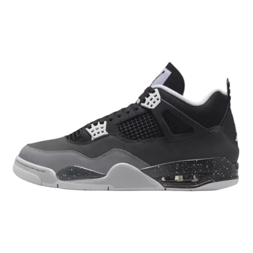 Nike Jordan 4 Retro Mens Shoes Black/White Anthracite-black