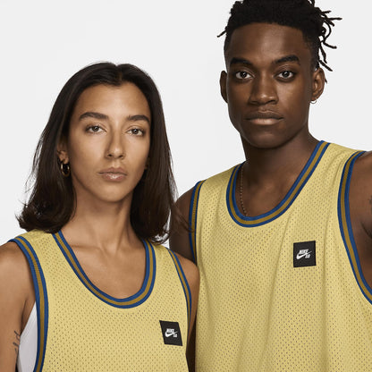 Nike SB Reversible Basketball Skate Jersey Saturn Gold - Bronzine