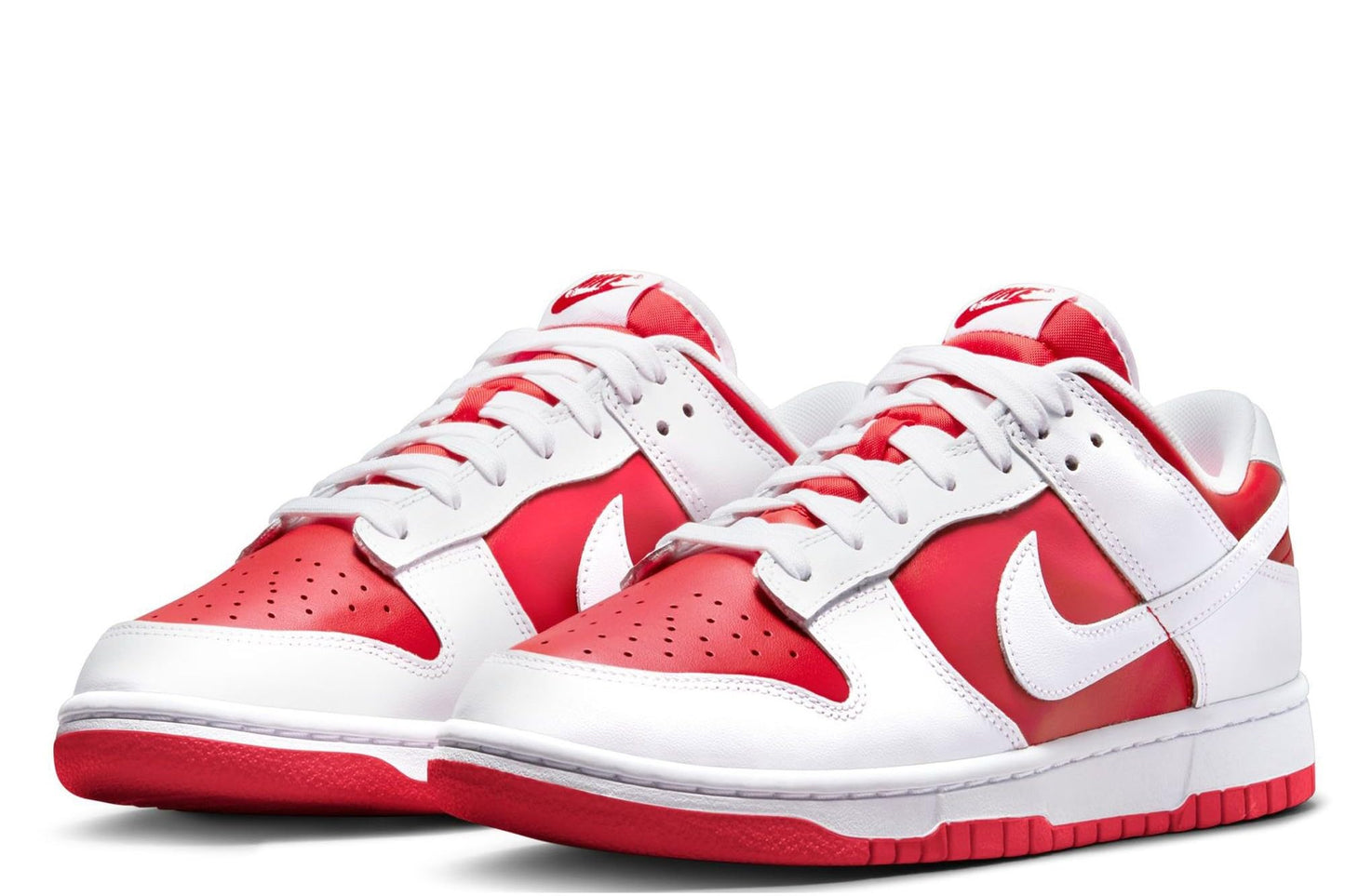 Nike Jordan 1 Low Bred Toe Men's University Red/White