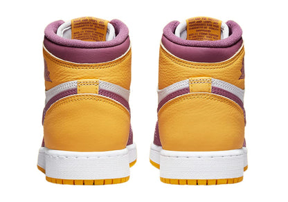 Nike Big Kids Jordan 1 High Retro OG 'Brotherhood' Basketball Shoes