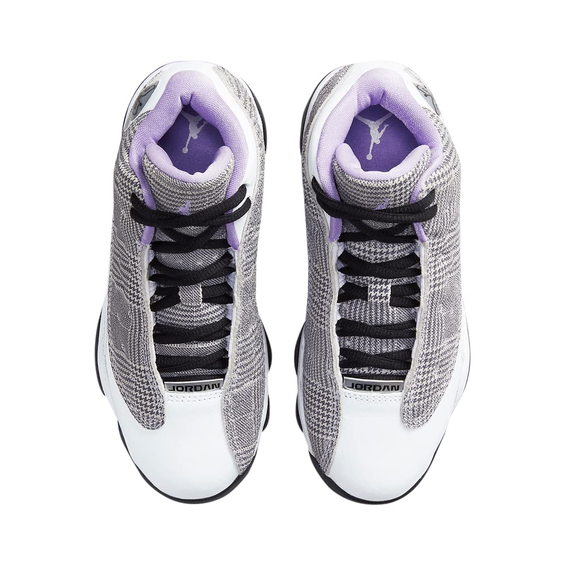 Jordan Girl's Air Jordan 13 Retro Black/Court Purple/White